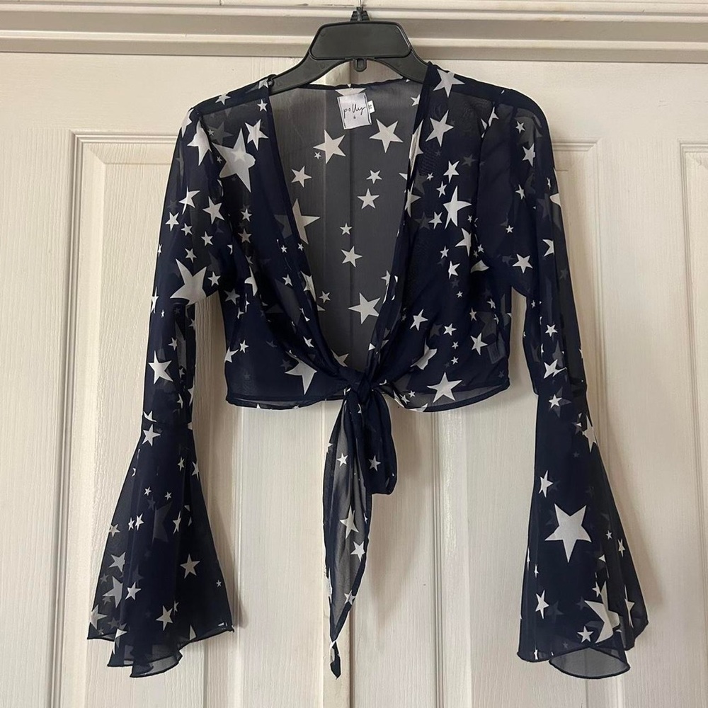 Princess polly Star bell sleeve blouse